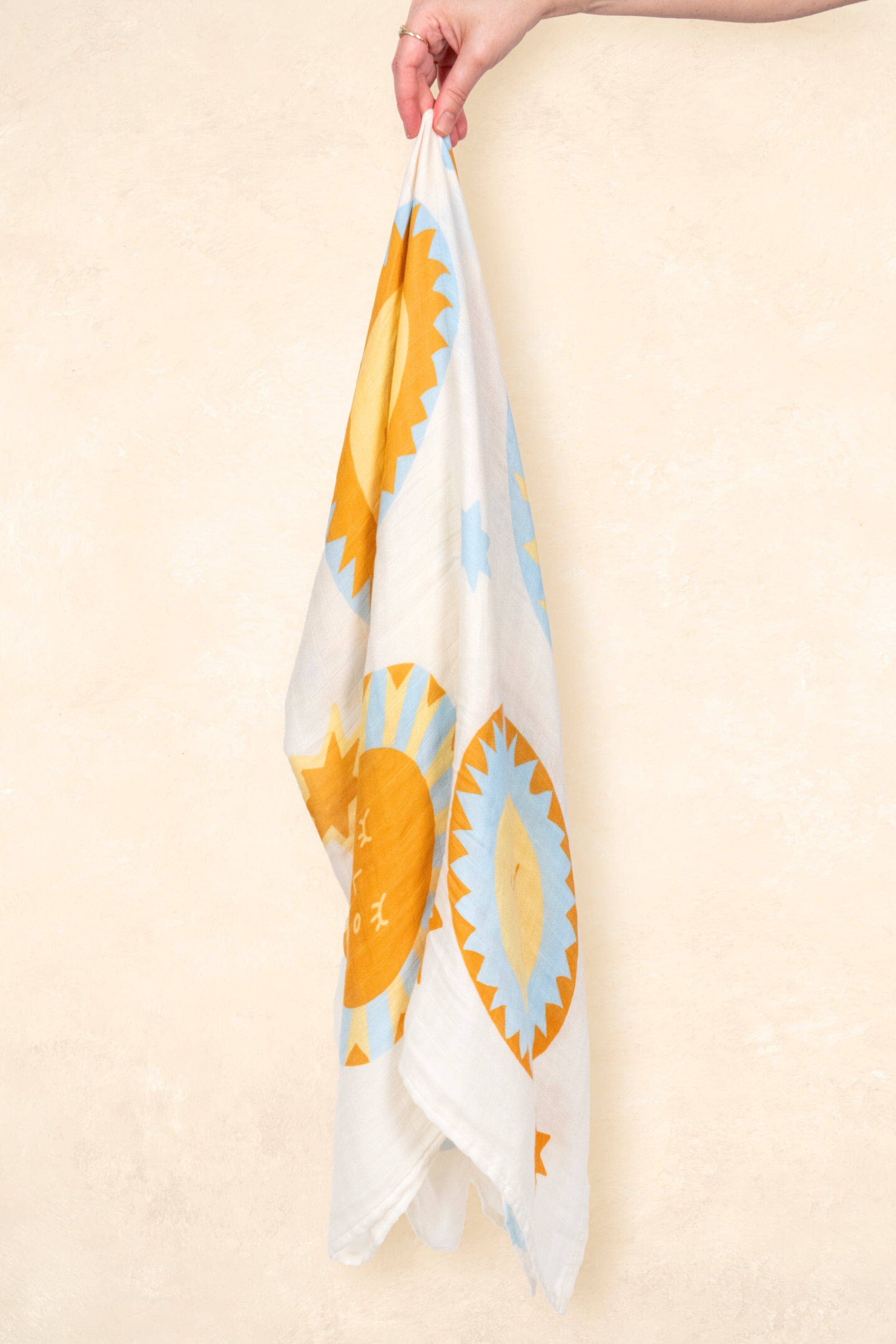Kiin Baby Organic Muslin Swaddle - Sunny Day (Limited Edition)