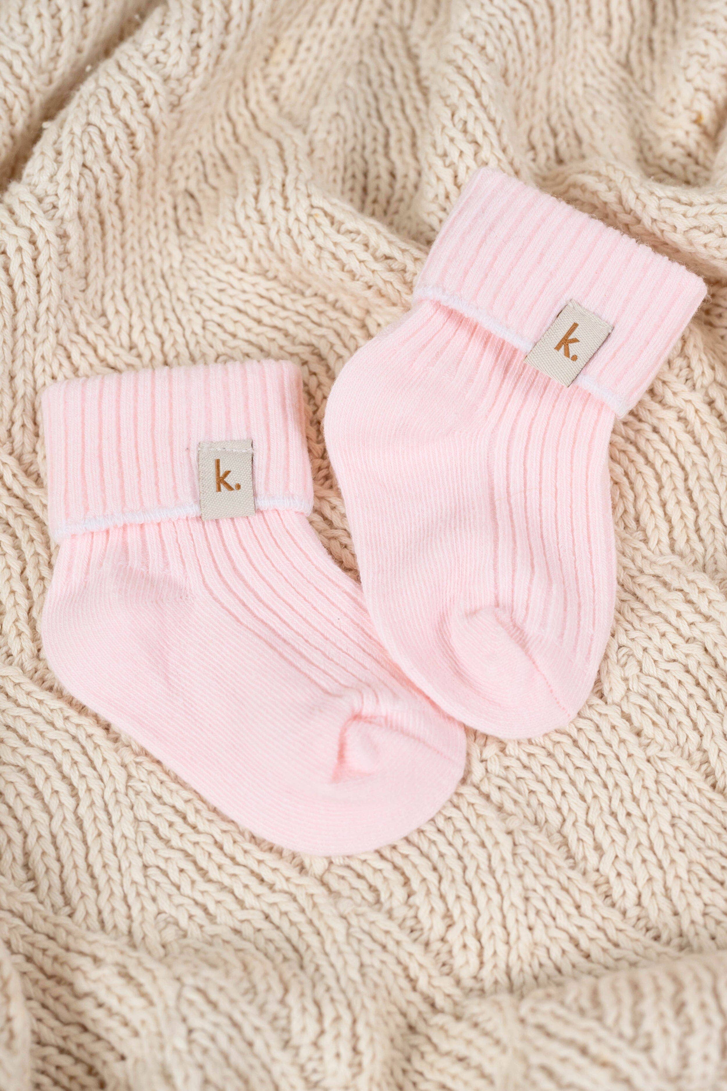 Kiin Baby Cotton Ribbed Baby Socks