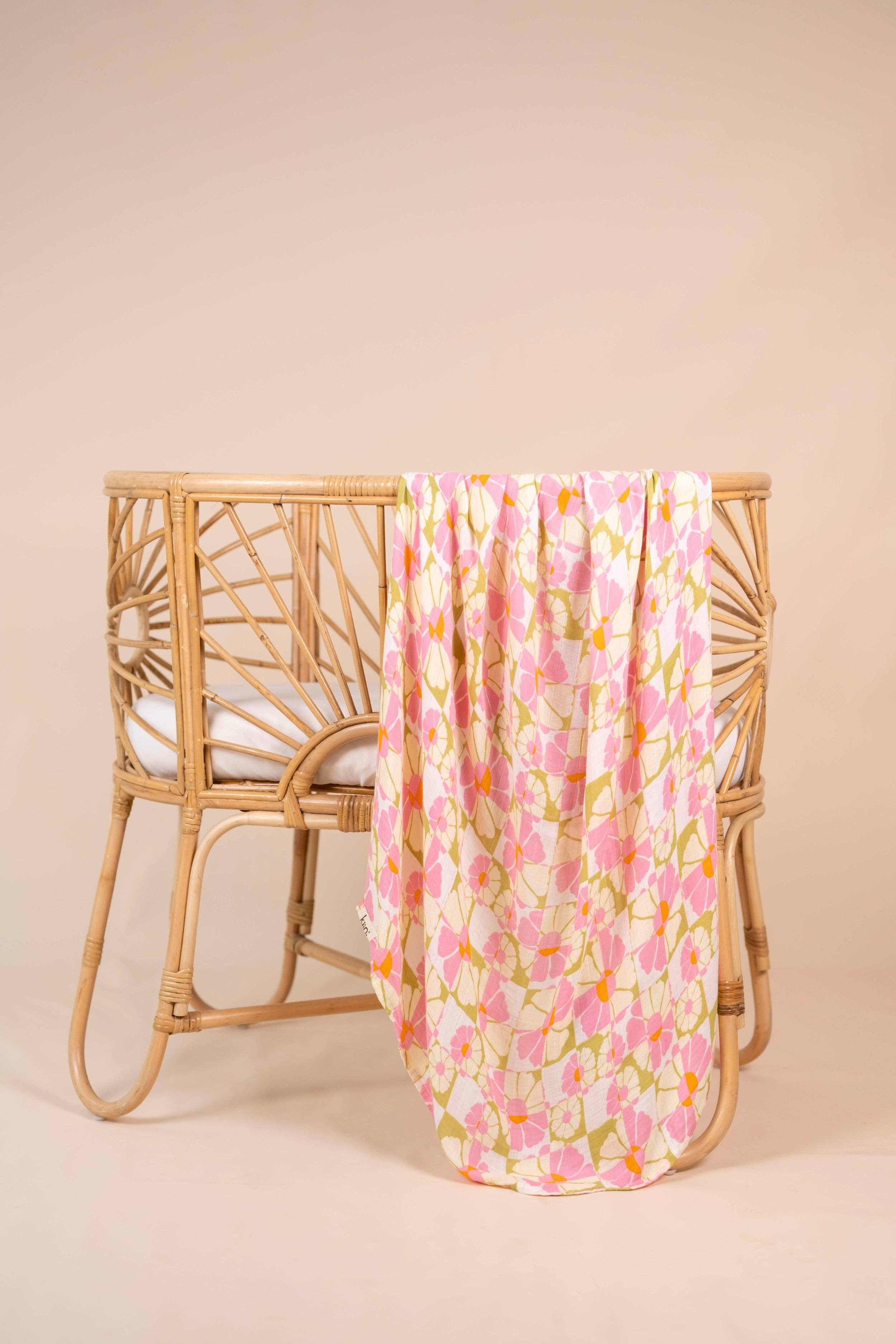 Kiin Baby Organic Muslin Swaddle - Whimsy (Limited Edition)