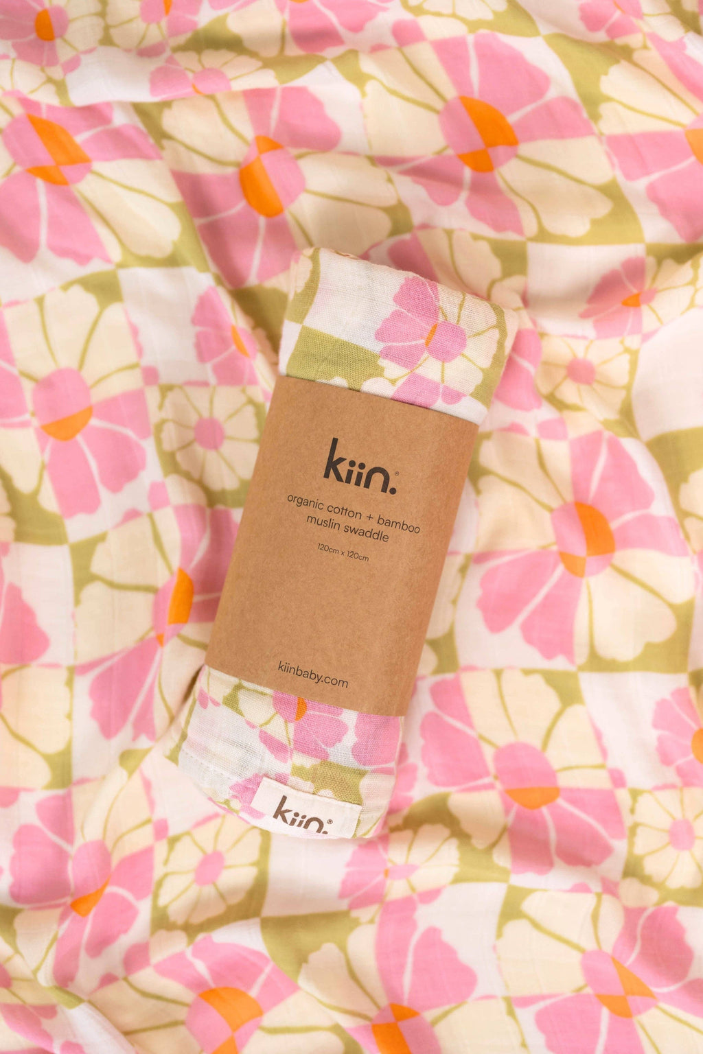 Kiin Baby Organic Muslin Swaddle - Whimsy (Limited Edition)