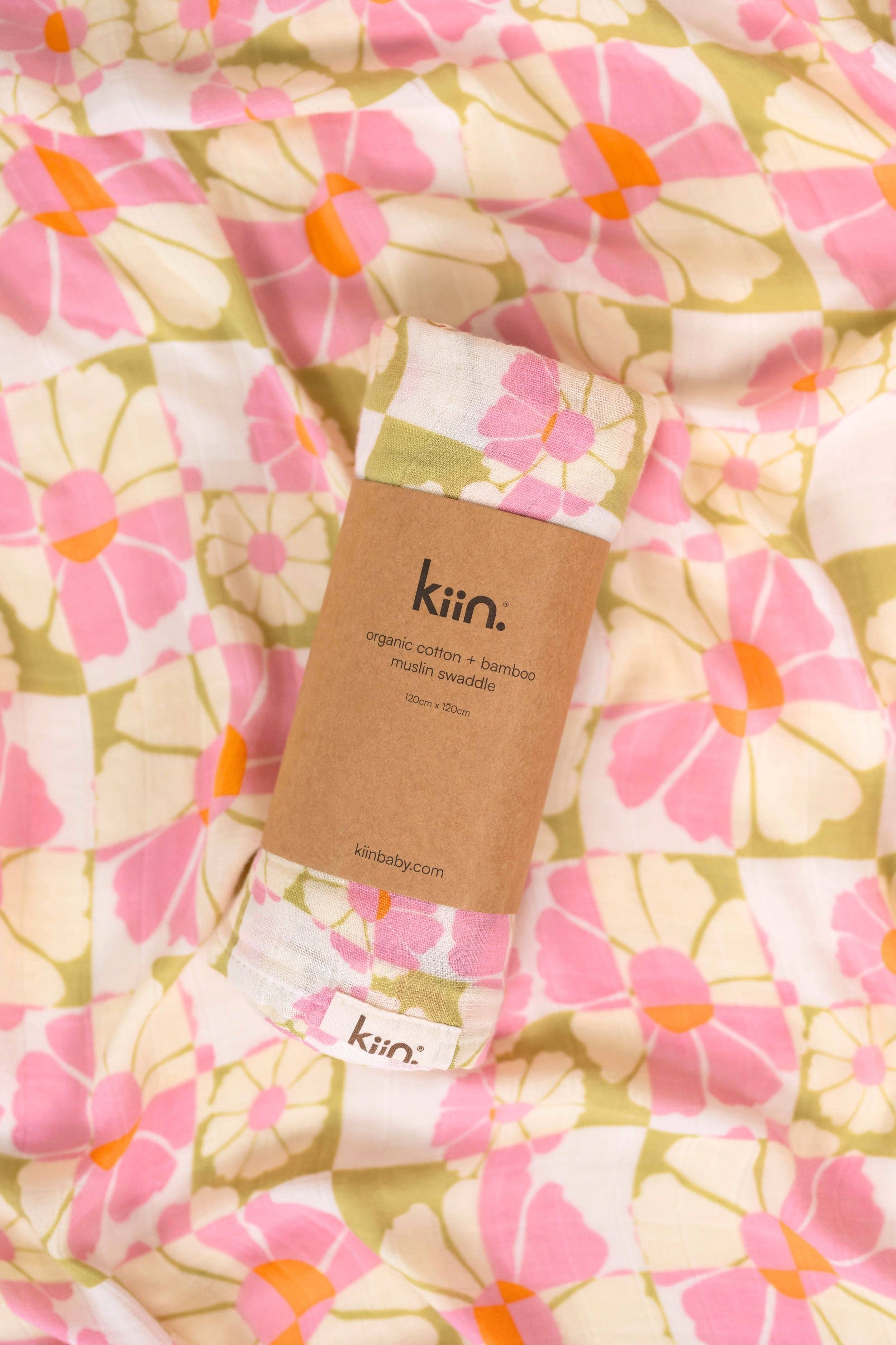 Kiin Baby Organic Muslin Swaddle - Whimsy (Limited Edition)