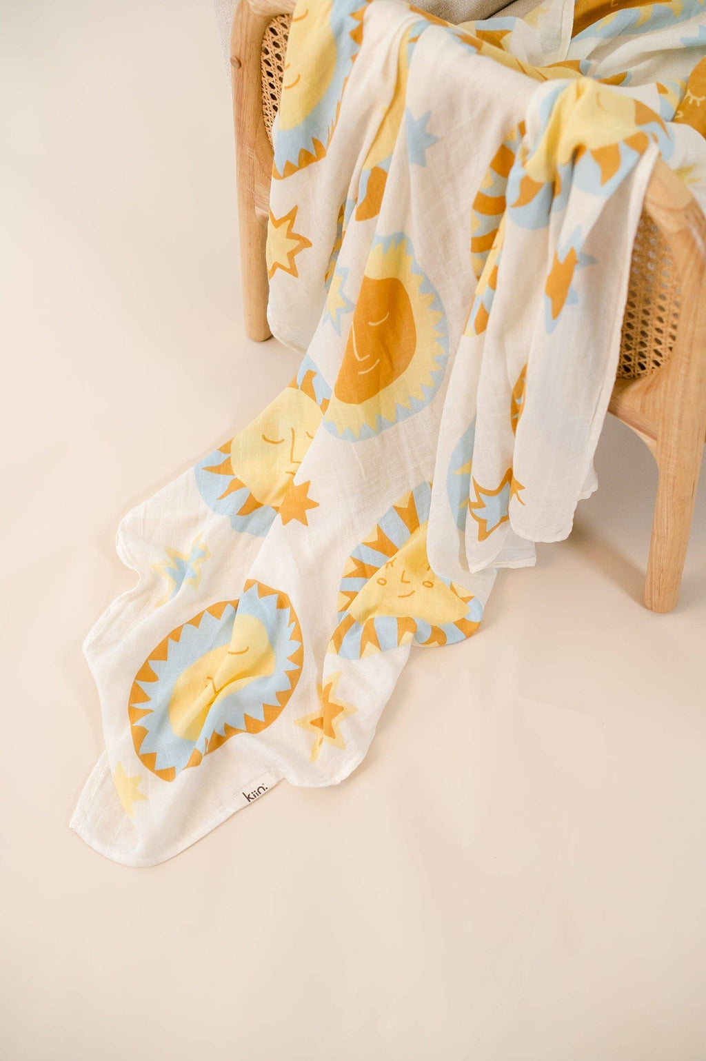 Kiin Baby Organic Muslin Swaddle - Sunny Day (Limited Edition)