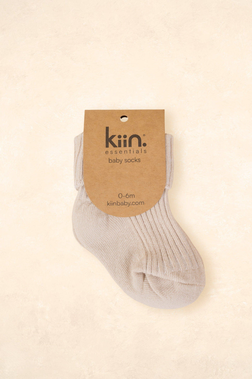 Kiin Baby Cotton Ribbed Baby Socks