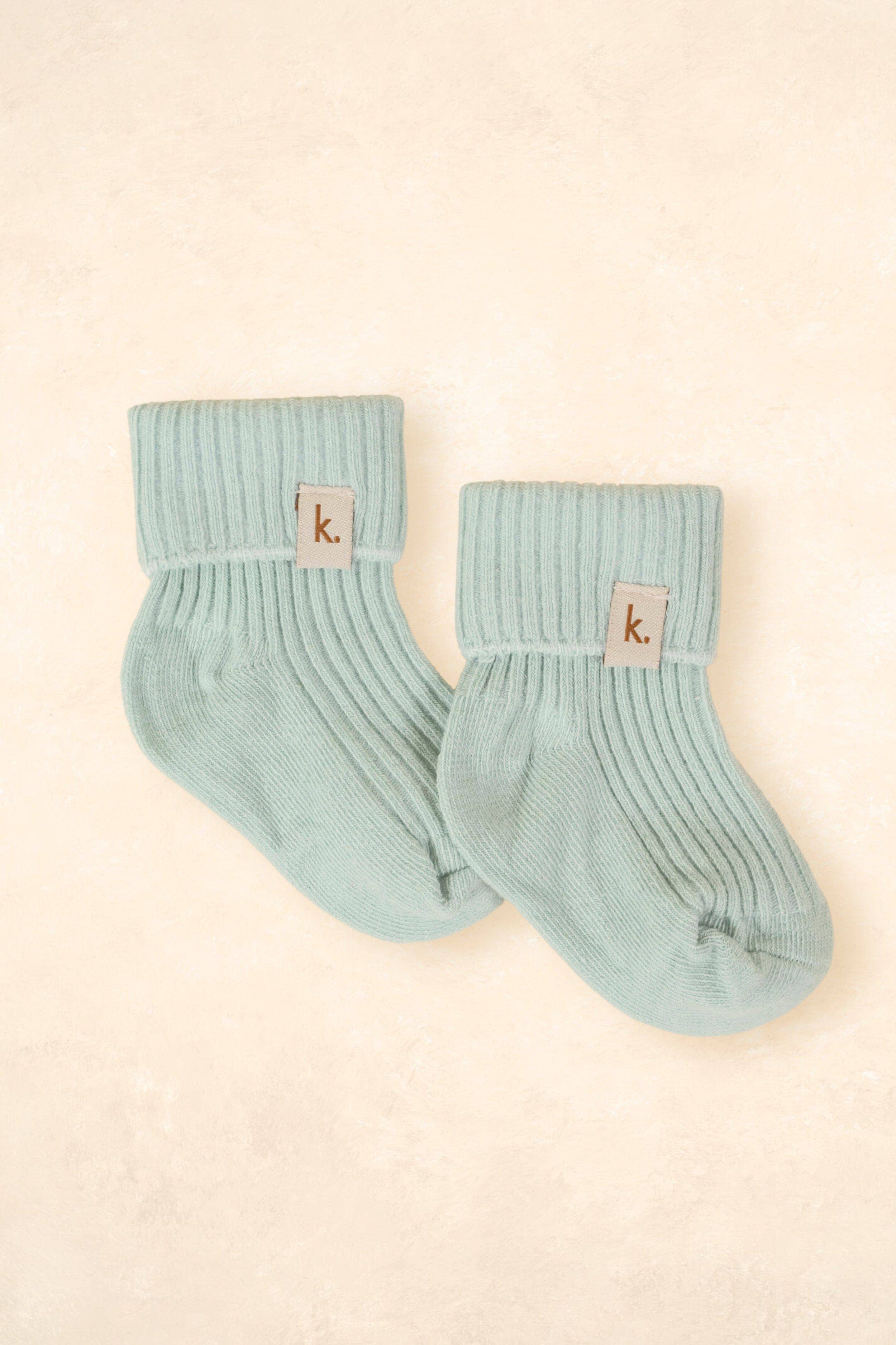 Kiin Baby Cotton Ribbed Baby Socks