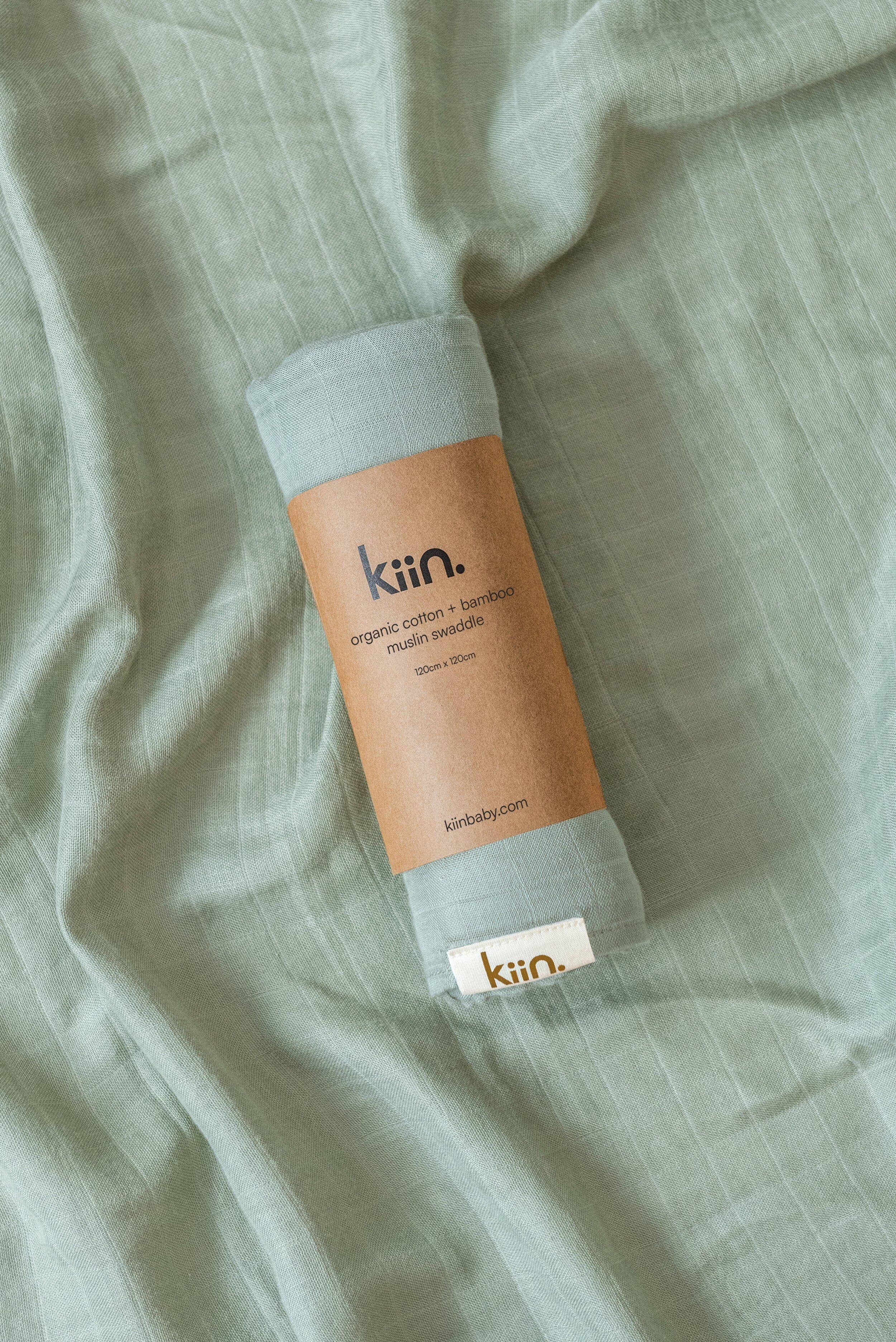 Kiin Baby Organic Muslin Swaddle