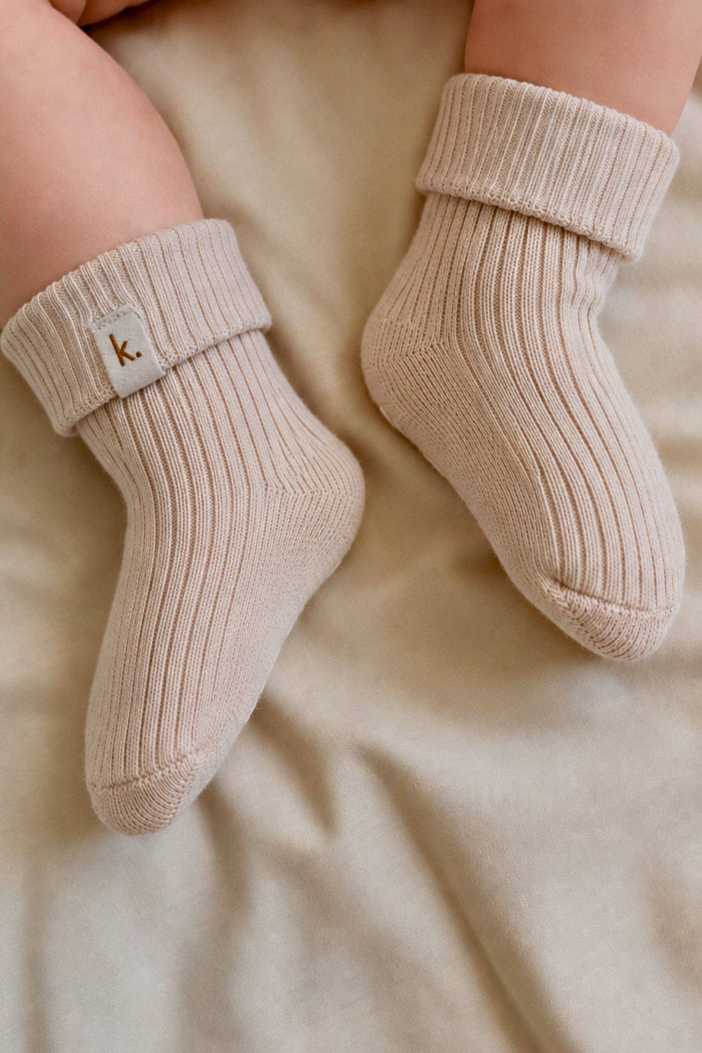 Kiin Baby Cotton Ribbed Baby Socks