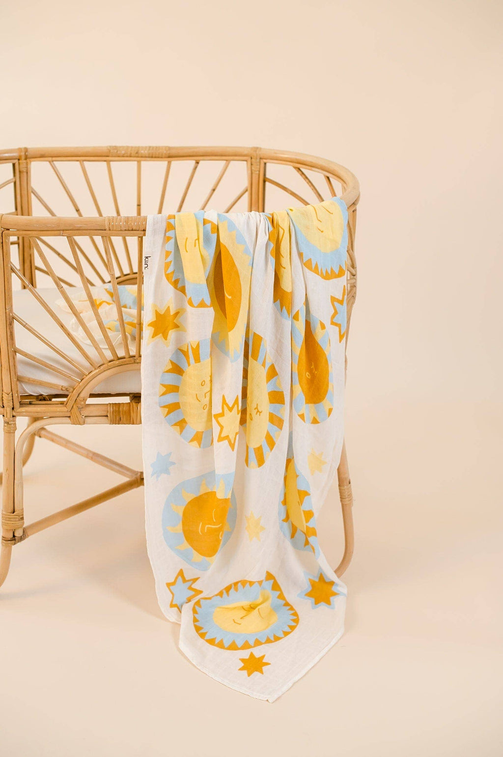 Kiin Baby Organic Muslin Swaddle - Sunny Day (Limited Edition)