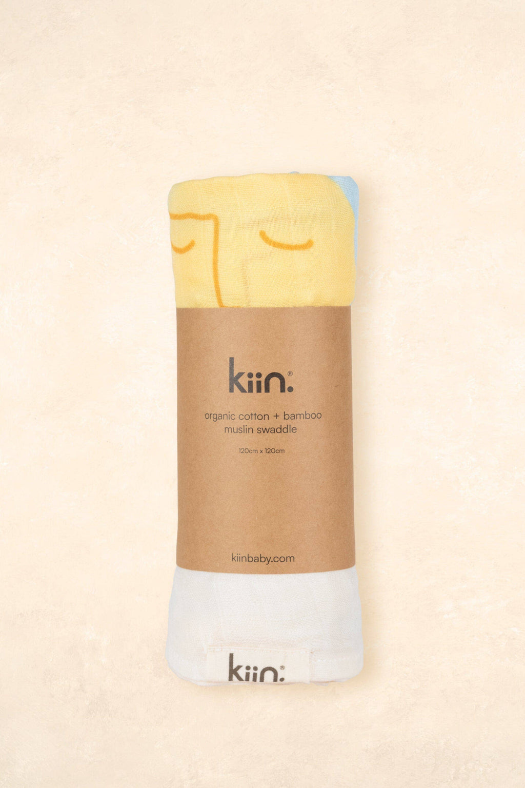 Kiin Baby Organic Muslin Swaddle - Sunny Day (Limited Edition)