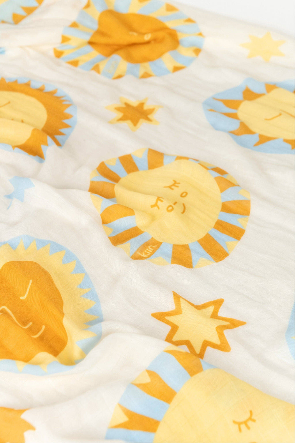 Kiin Baby Organic Muslin Swaddle - Sunny Day (Limited Edition)