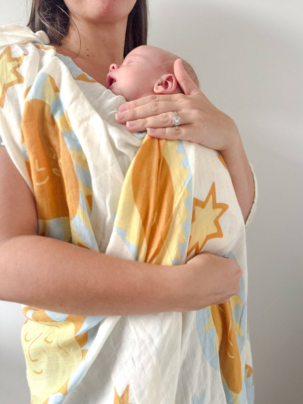 Kiin Baby Organic Muslin Swaddle - Sunny Day (Limited Edition)