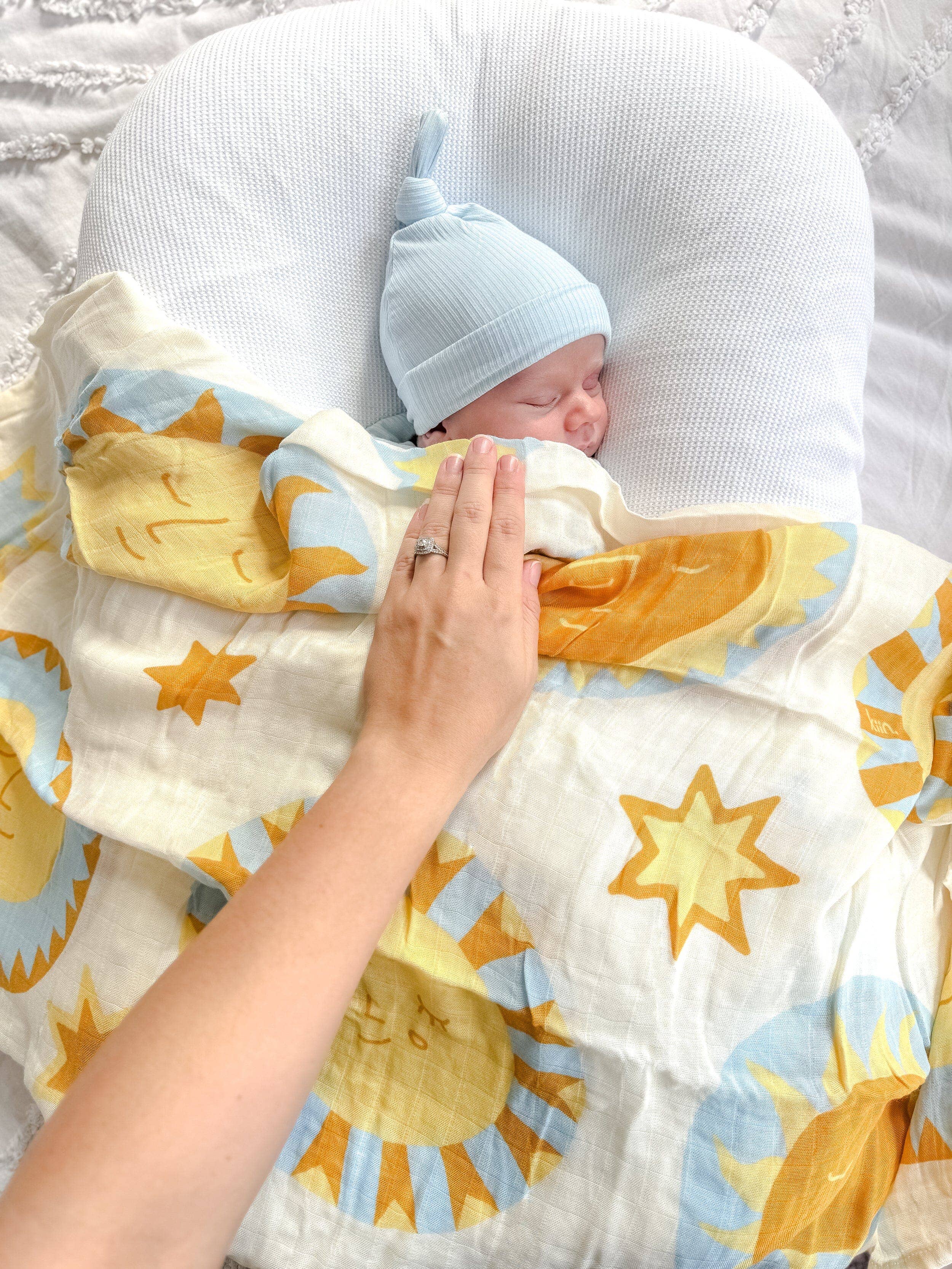 Kiin Baby Organic Muslin Swaddle - Sunny Day (Limited Edition)