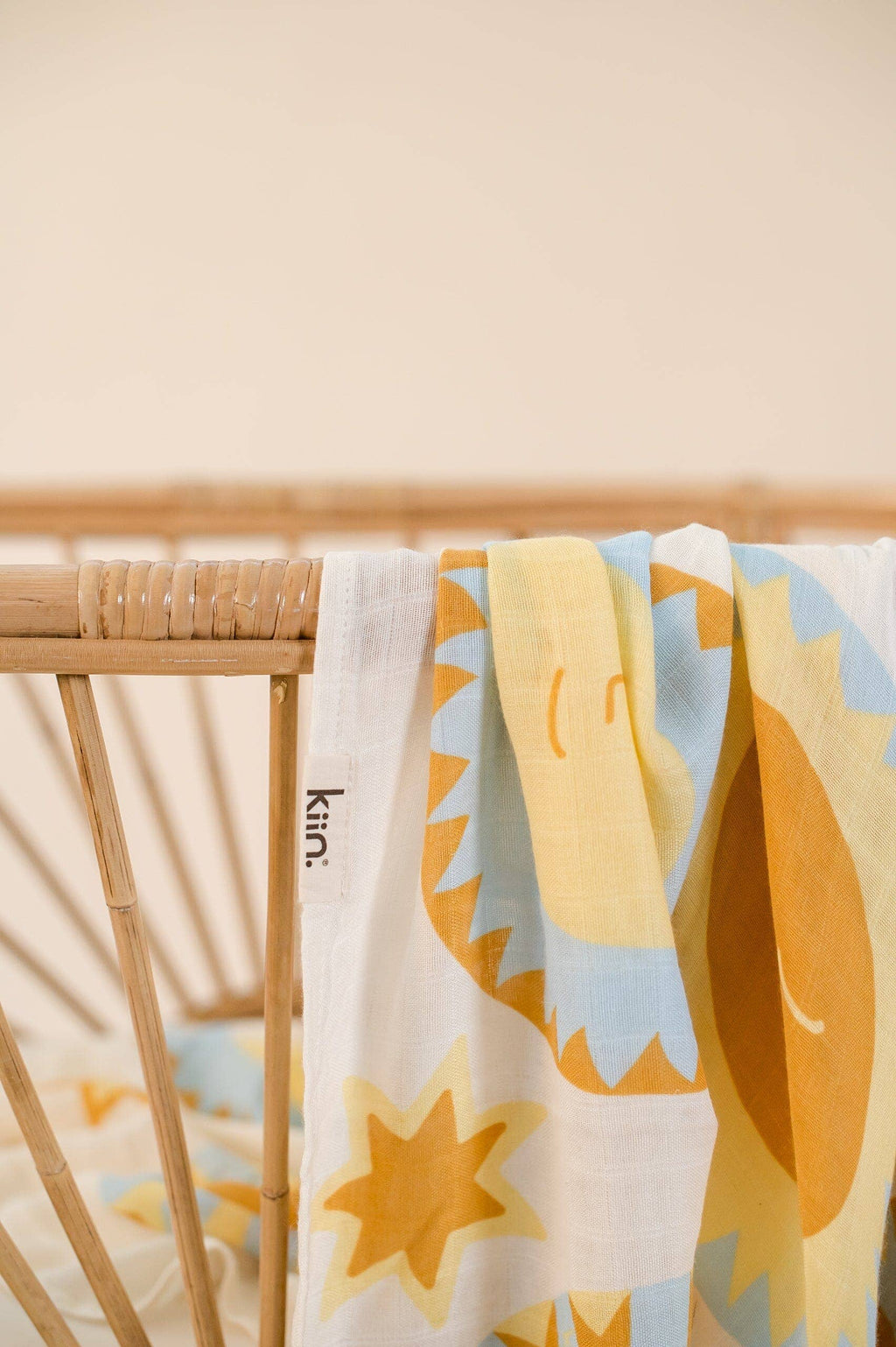 Kiin Baby Organic Muslin Swaddle - Sunny Day (Limited Edition)